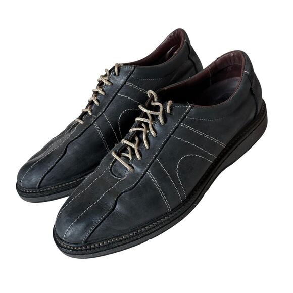 Allen Edmonds Other - Allen Edmonds Voyager 6180 9.5 Distressed Black Leather Casual Comfort Shoe